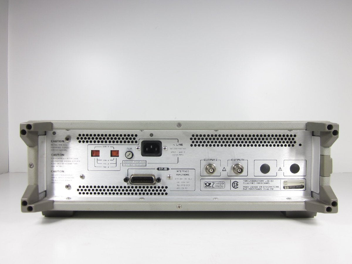 HP 8508A Vector Voltmeter 100kHz-11GHz [t1231382007]