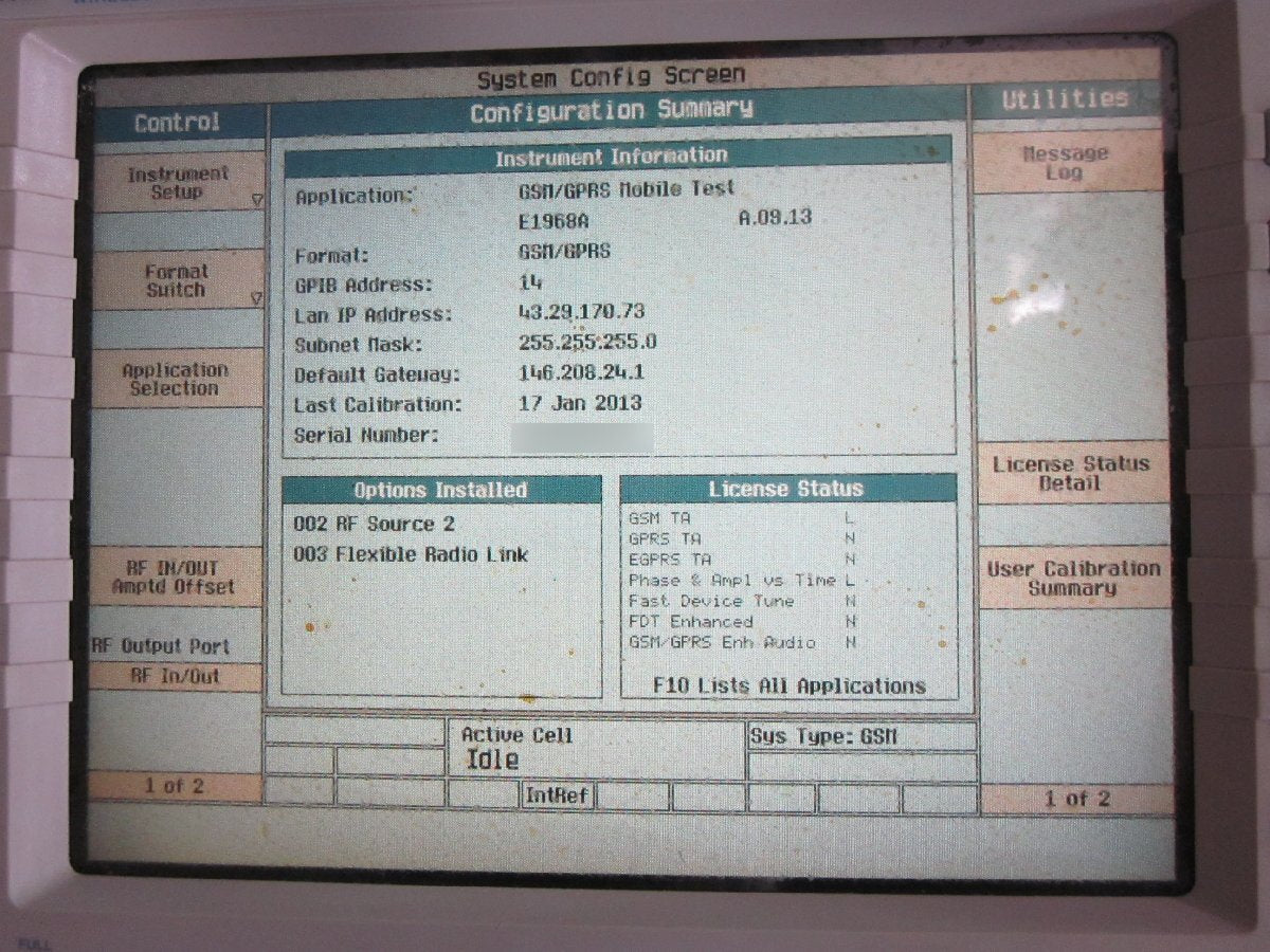 Agilent E5515C 8960 Series Wireless Communications Test Set [q1231377528]