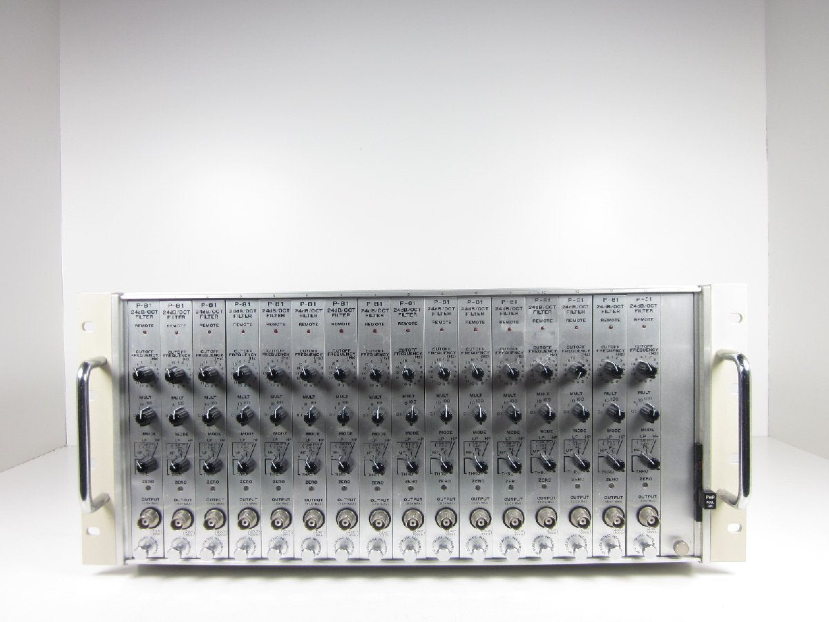 NF P-81 MS-525 16CH 24dB/oct Filter Mainframe Set [j1231385679]