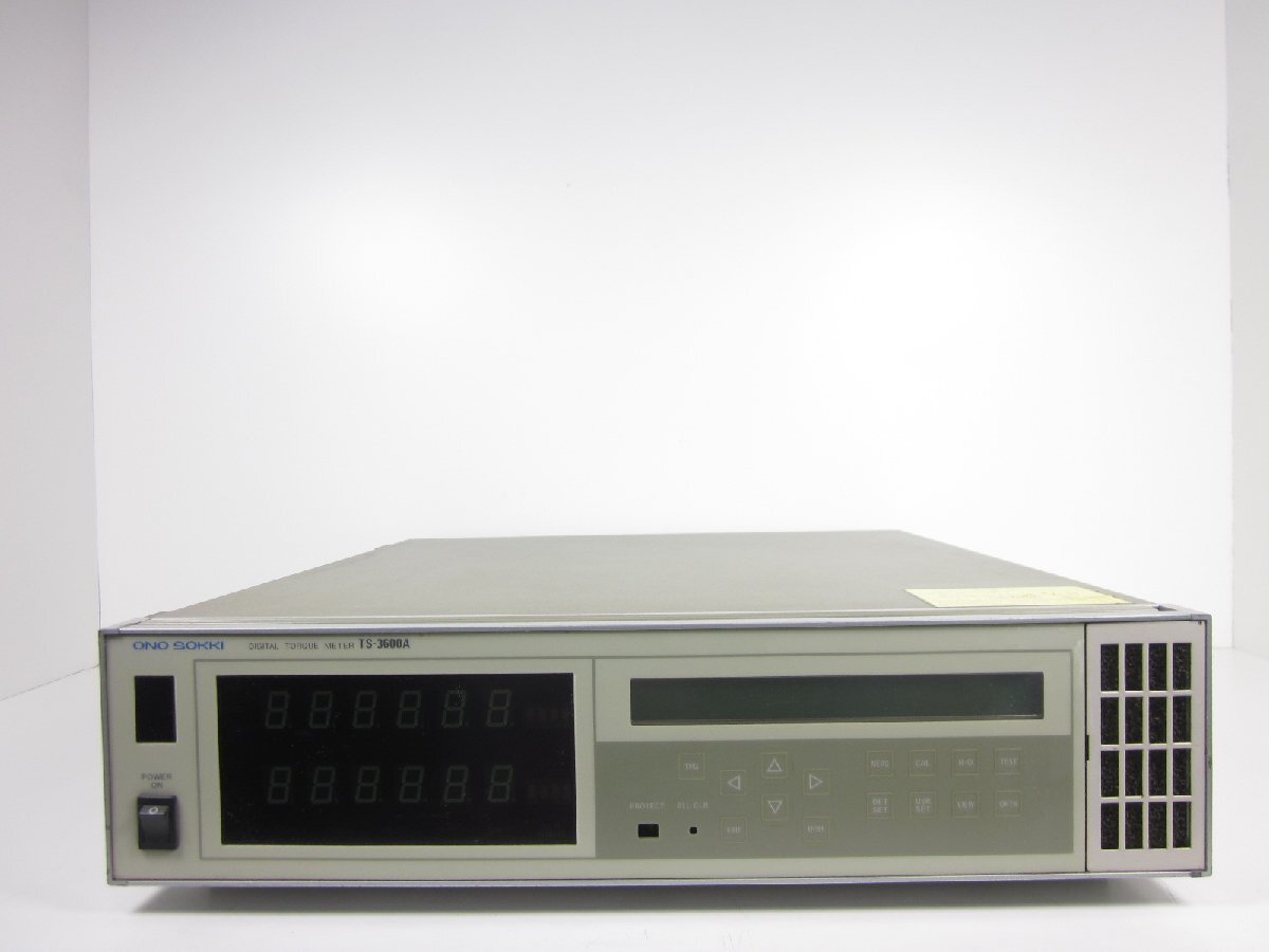 Ono Sokki TS3600A Digital Torque Meter [w1231378486]
