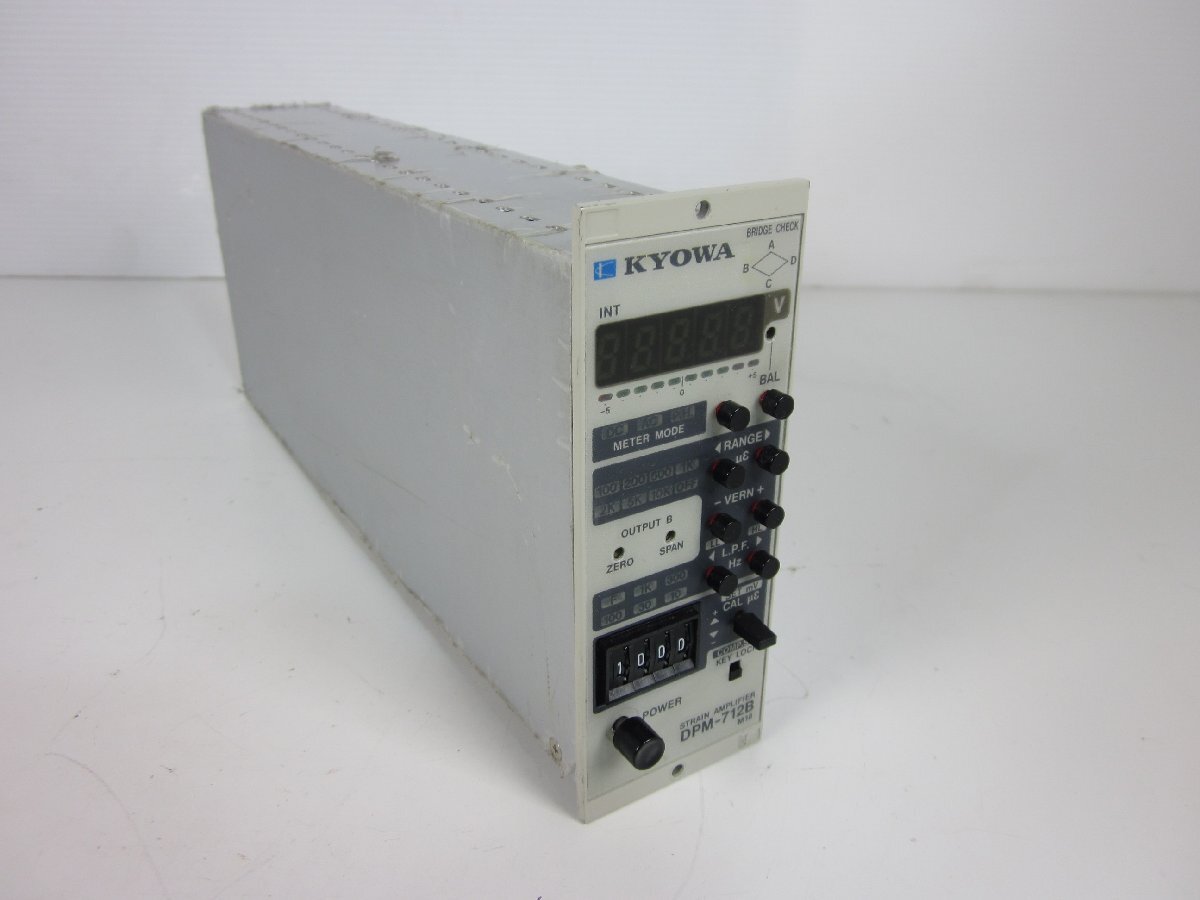KYOWA DPM-712B Strain Amplifier DC-5kHz 12 pcs [u1231387565]