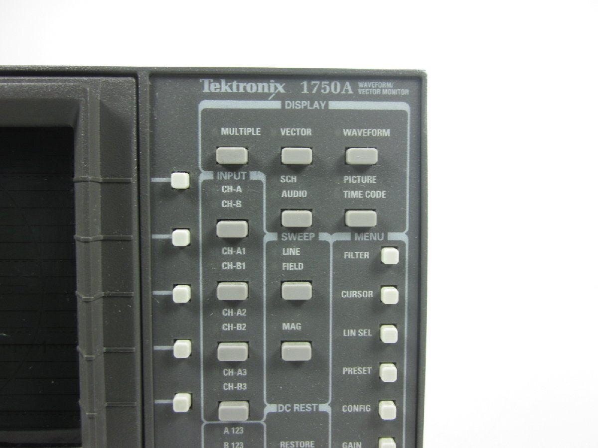 Tektronix 1750A Waveform Monitor Vectorscope [q1231379312]