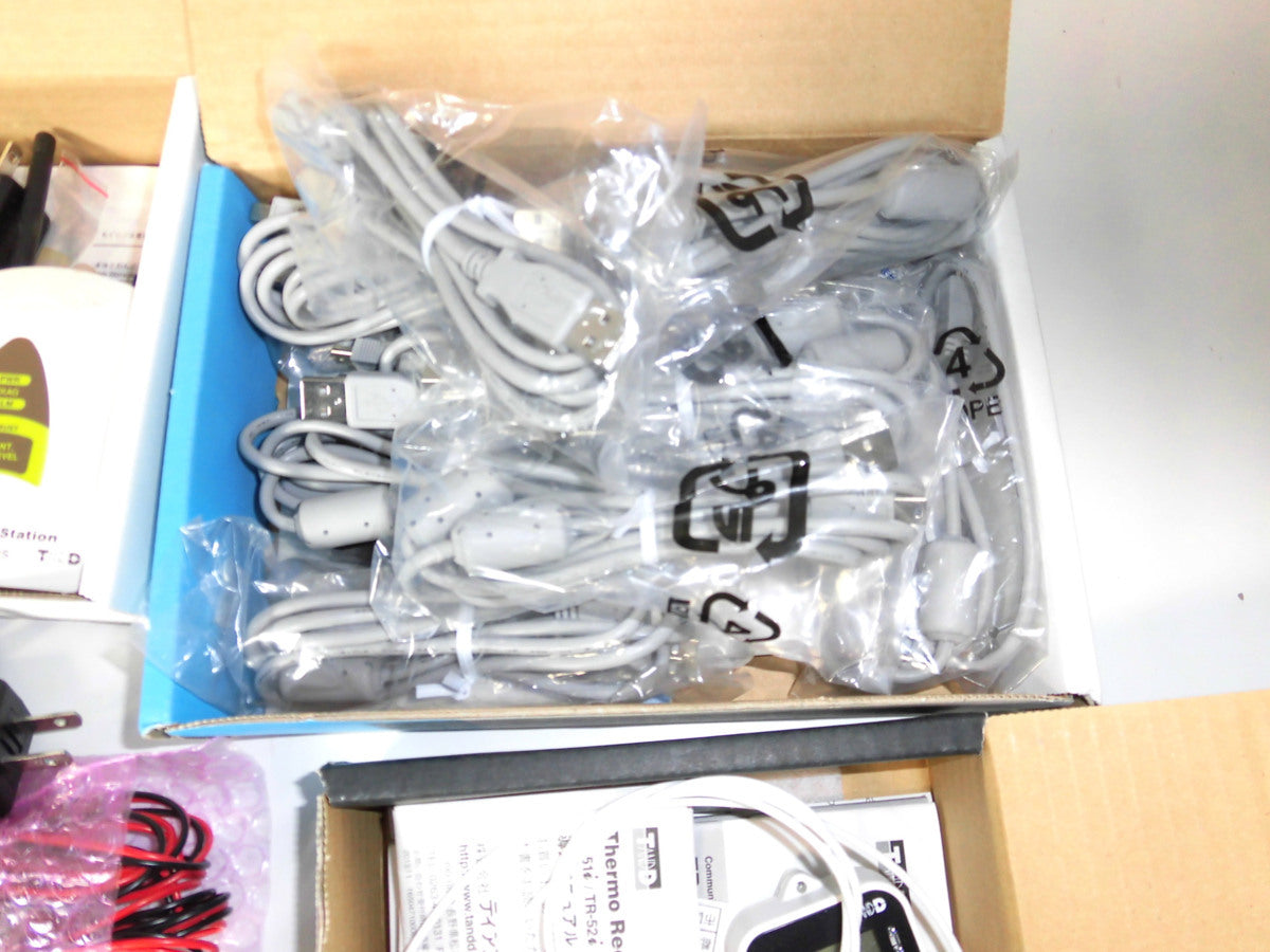 Environmental Measuring Instruments TEU-10 Temperature and Humidity Meter Set 3m9151 5 Units [u1231389253]