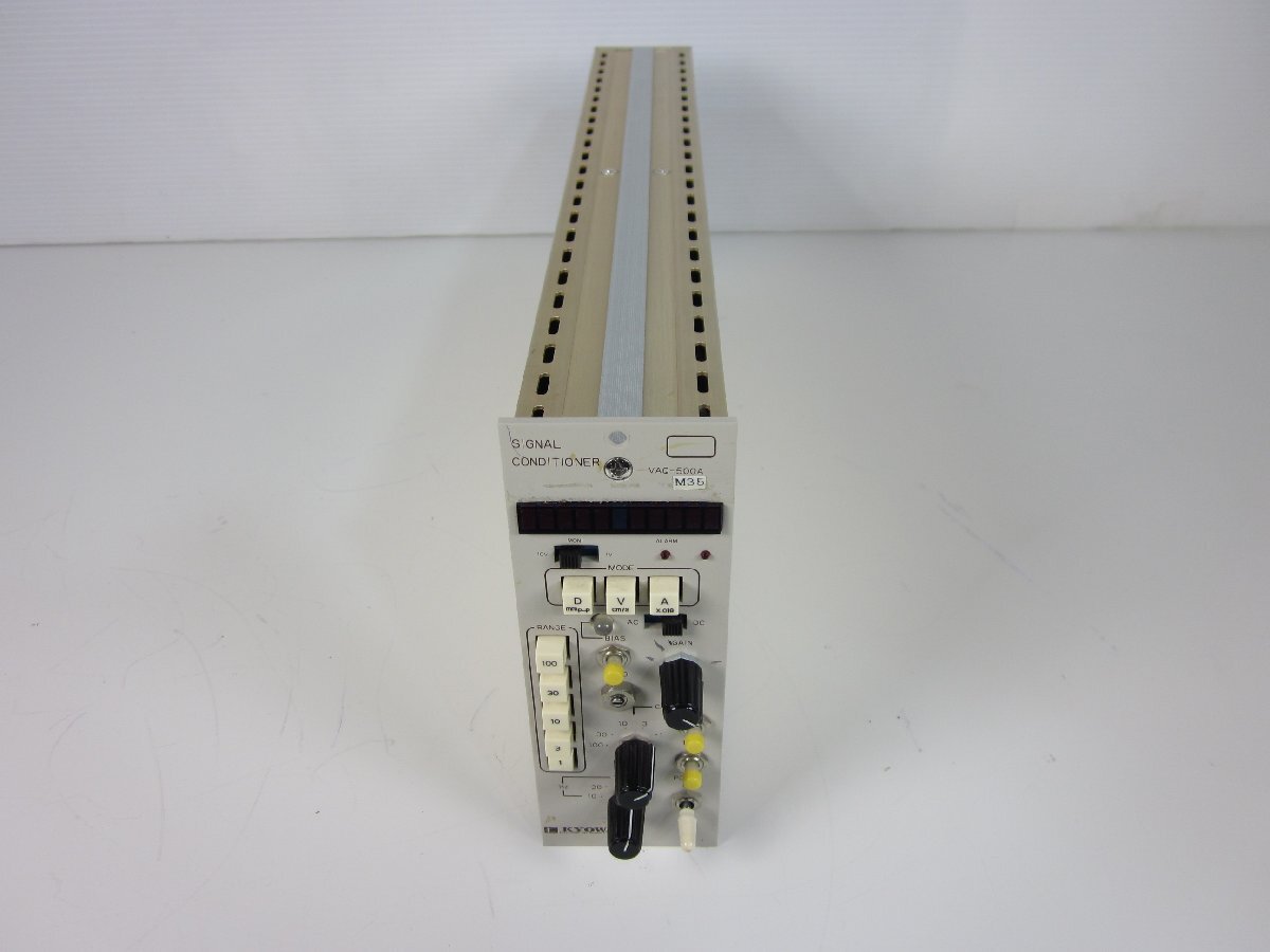 KYOWA VAQ500A Signal Conditioner for Servo Type Acceleration Converter [g1231380077]