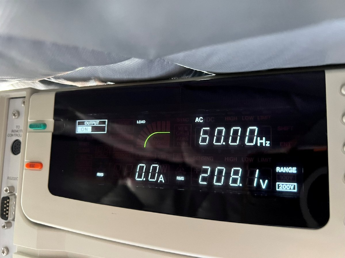Kikusui PCR6000LA AC Power Supply 6000VA [g1231633746]