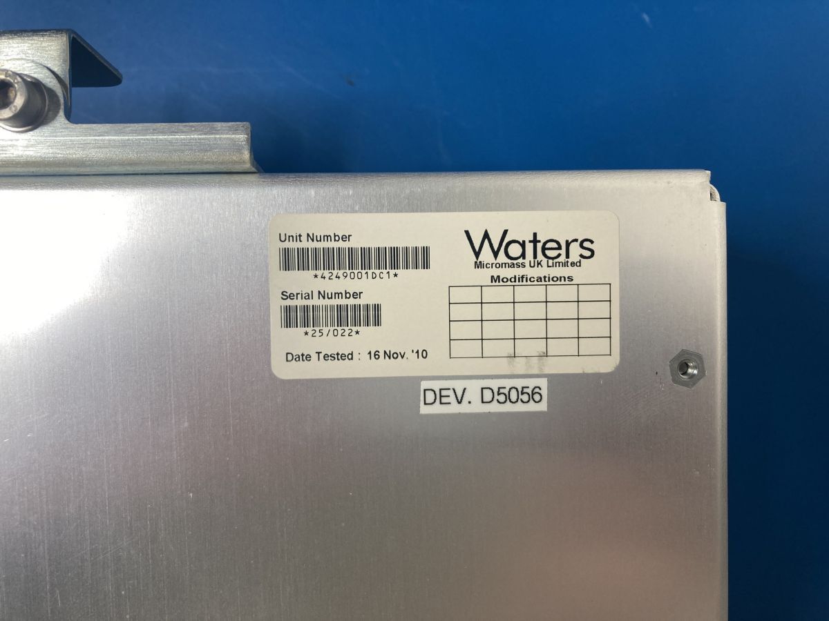 Waters Synapt G2 Spectrometer HV Module 4249001DC1 [v1231954333]