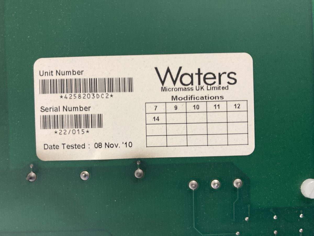 Waters Synapt G2 PCB Assy Single Quad PCB 4258203DC2 [b1231944322]