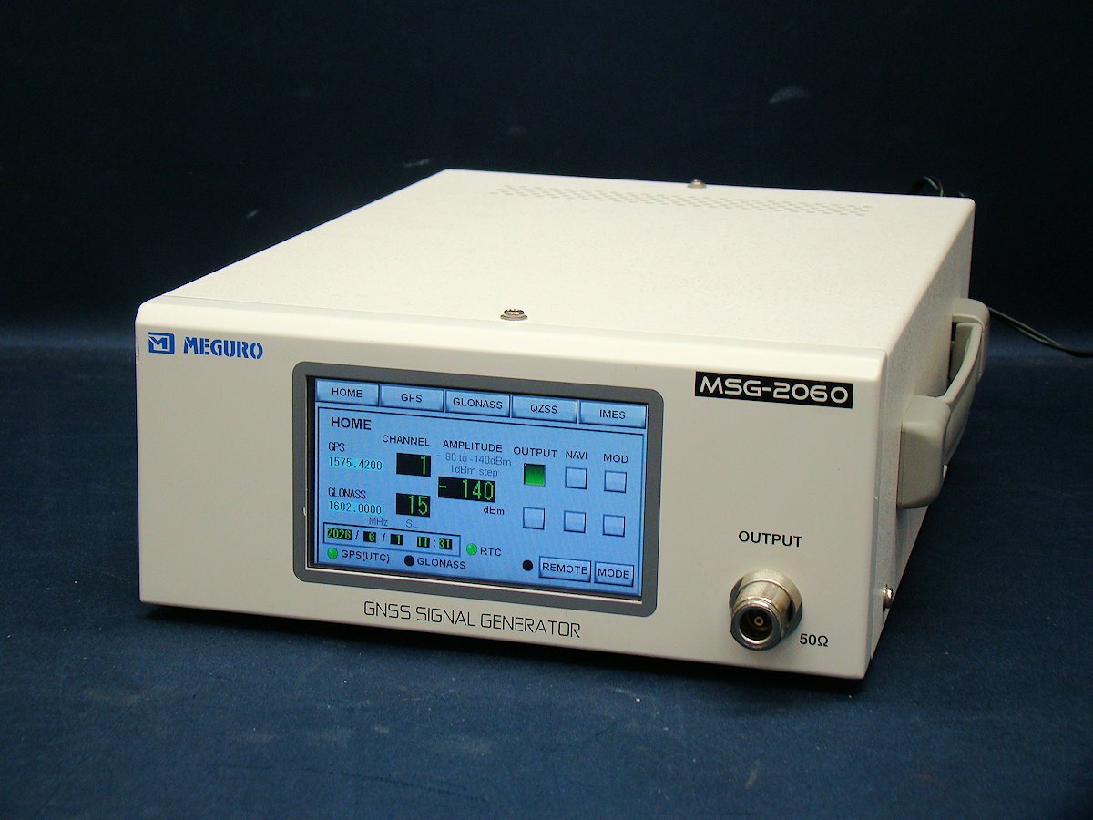Meguro MSG-2060 GNSS Signal Generator GPS GLONASS [f1231960377]