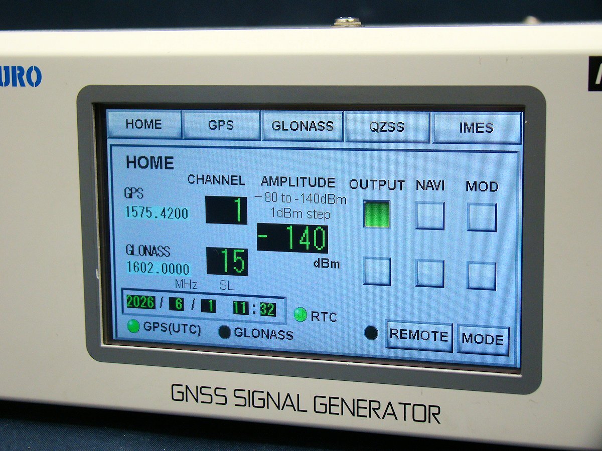 Meguro MSG-2060 GNSS Signal Generator GPS GLONASS [f1231960377]