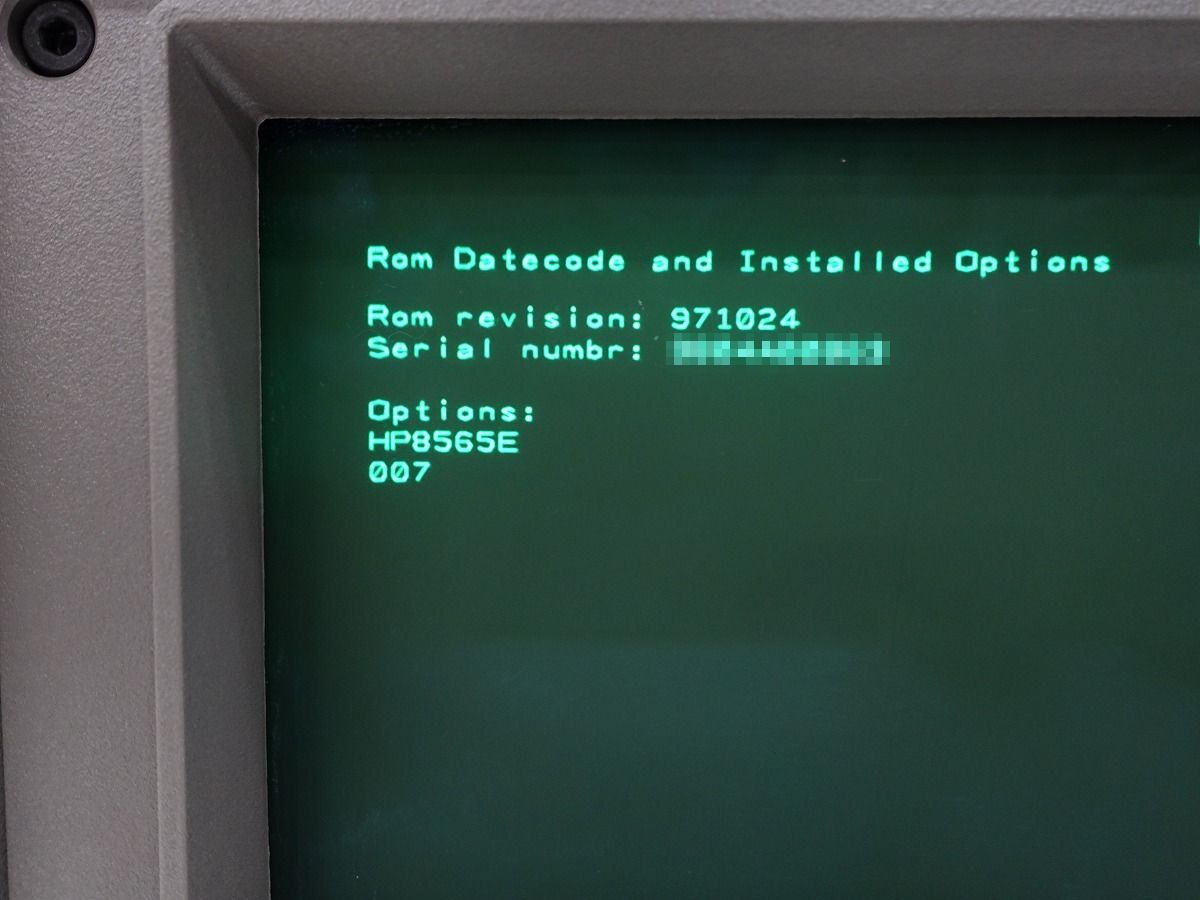 HP 8565E Spectrum Analyzer 9kHz-50GHz [h1232165149]
