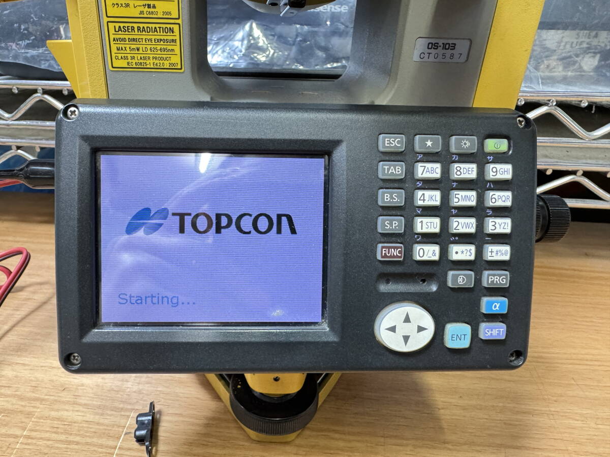 Topcon OS-103 Total Station [n1232202019]