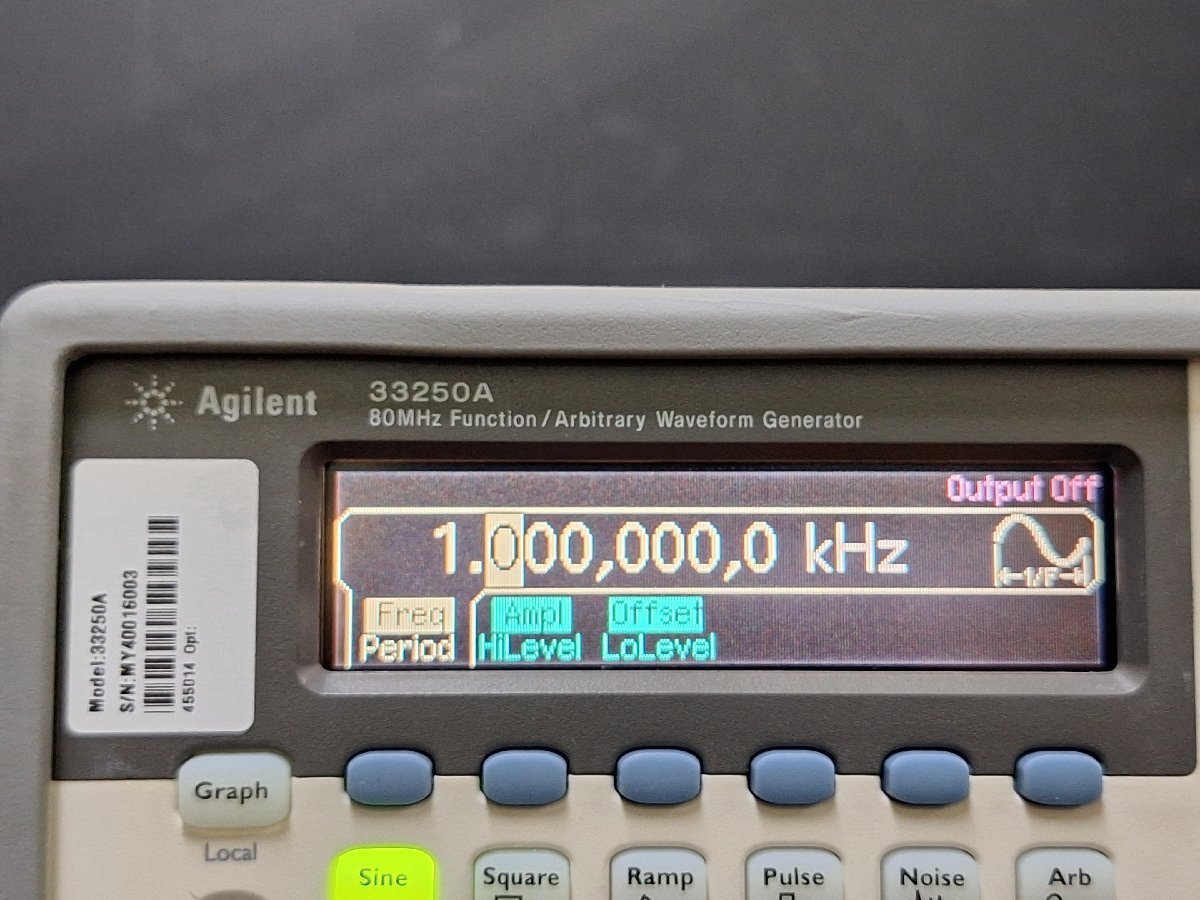 Agilent 33250A Waveform Function Generator 80MHz [h1232351956]