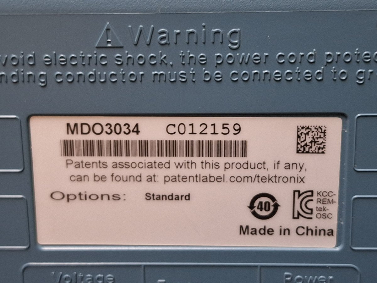 Tektronix MDO3034 Mixed Domain Oscilloscope 350MHz 2.5GS/s 4CH [c1232442772]