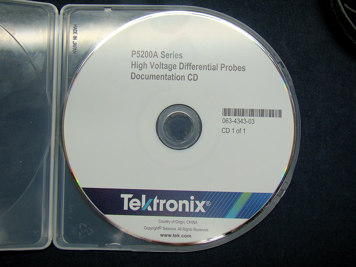 Tektronix P5210A High Voltage Differential Probe 50MHz 1000:1 5600V [g1232783919]