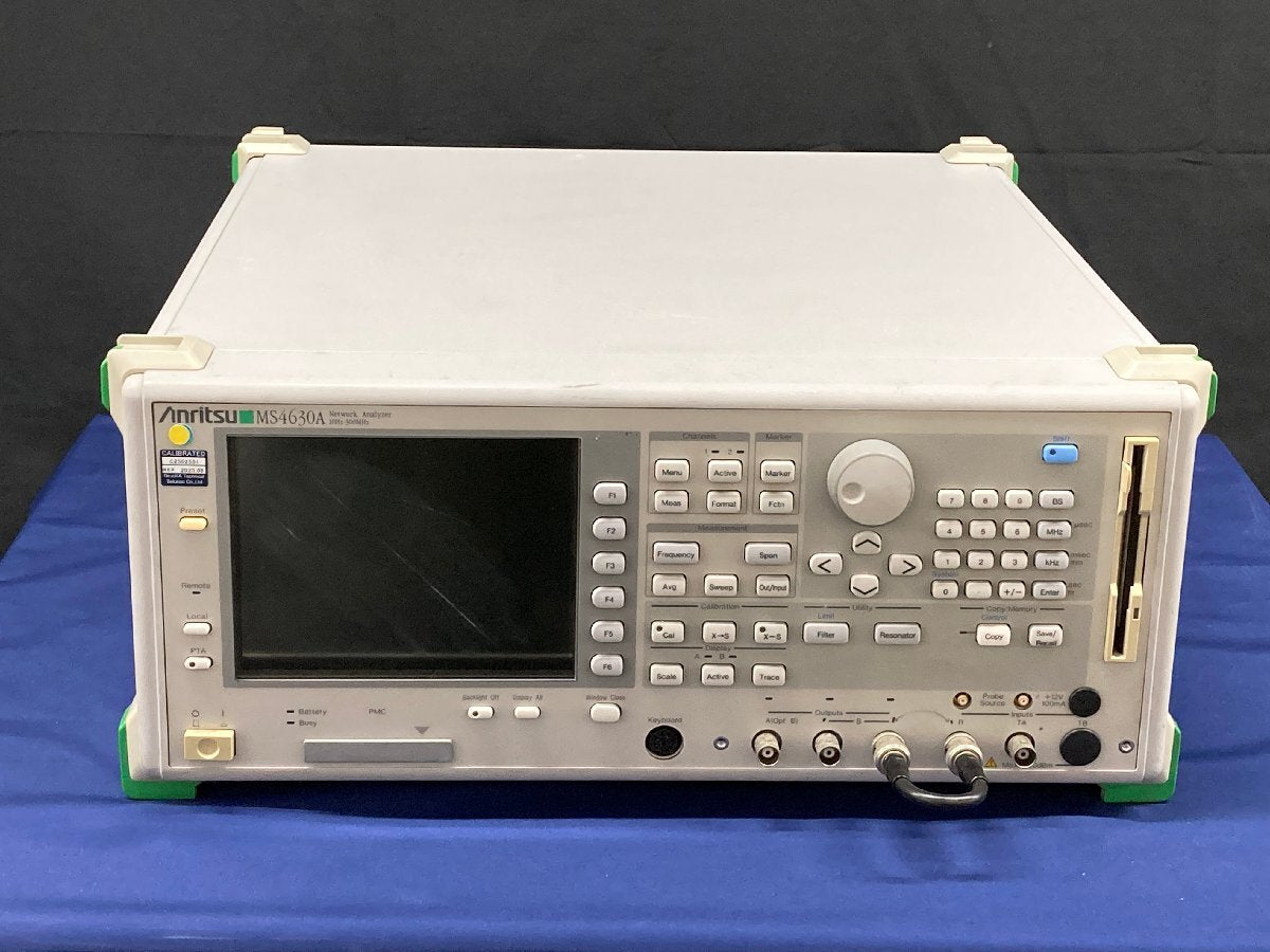 Anritsu MS4630A Network Analyzer 10Hz-300MHz (for parts or not working) [g1232786124]