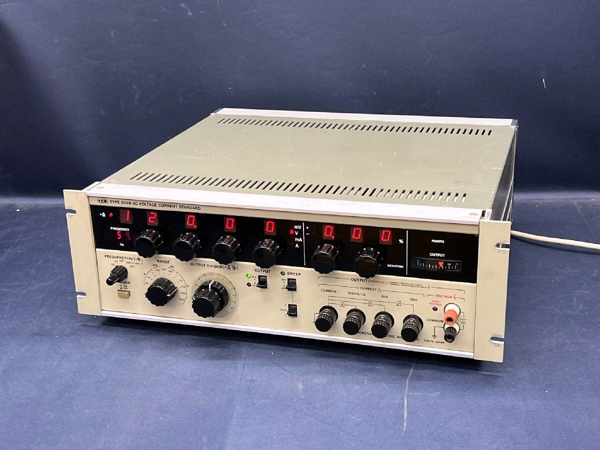 Yokogawa 2558-01 AC Voltage Current Standard Generator [t1232853787]
