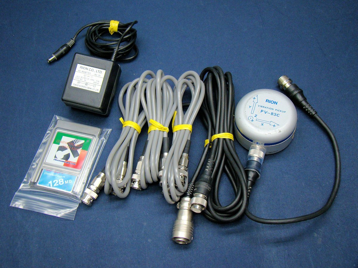 Rion VM-53A Vibration Level Meter with PV-83C Pickup [p1232979290]