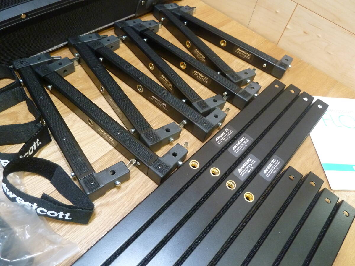 Westcott Flex Cine LED Light Set 1x2 1x3 with Dimmer (for parts or not working) [p1233101080]