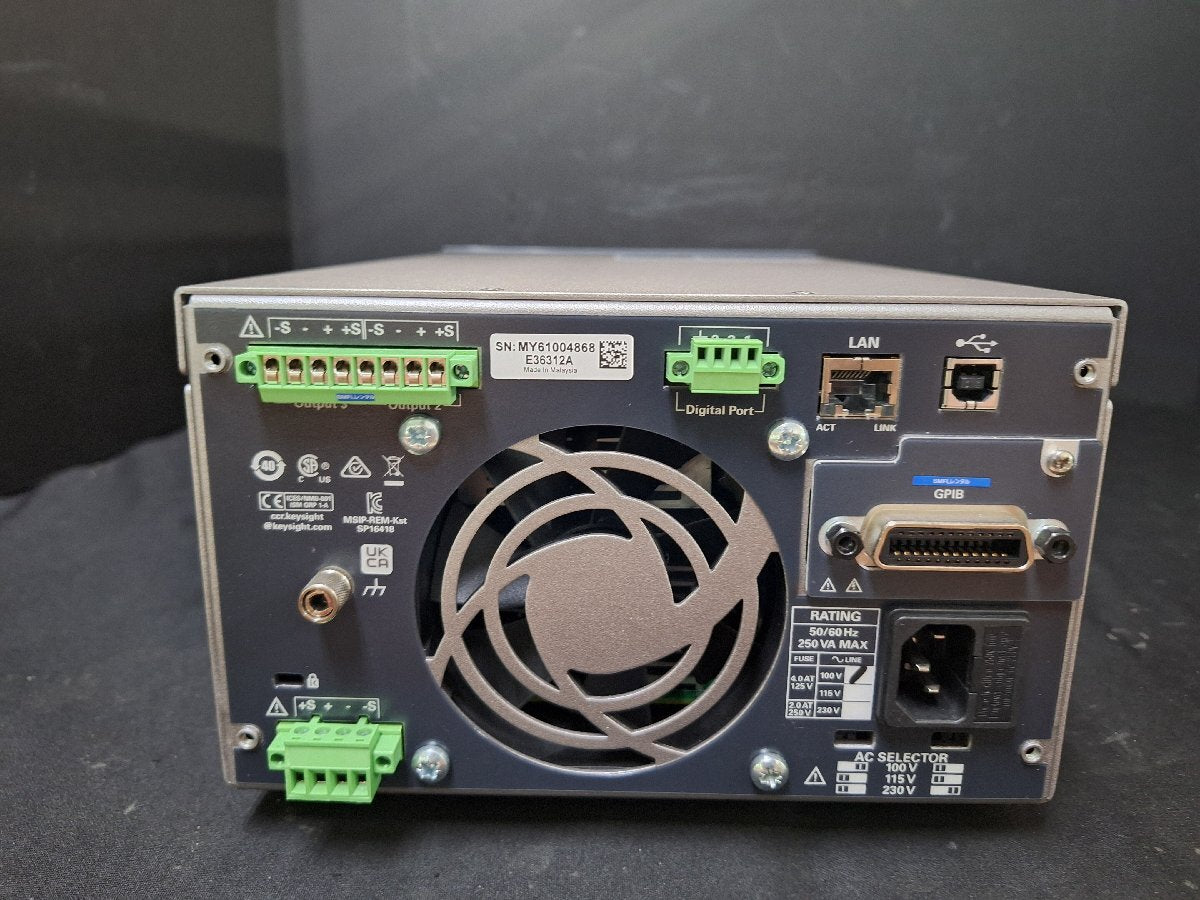 Keysight E36312A Triple Output Programmable DC Power Supply 80W [t1233195344]