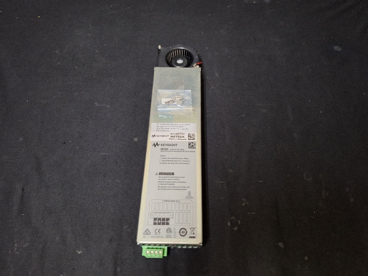 Keysight N6752A DC Power Module 0-50V/10A 100W Opt. LGA [o1233210030]