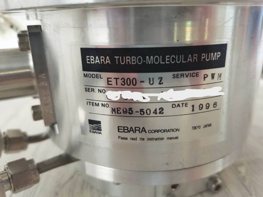 Ebara ET300-UZ Turbo Molecular Pump [s1233349421]
