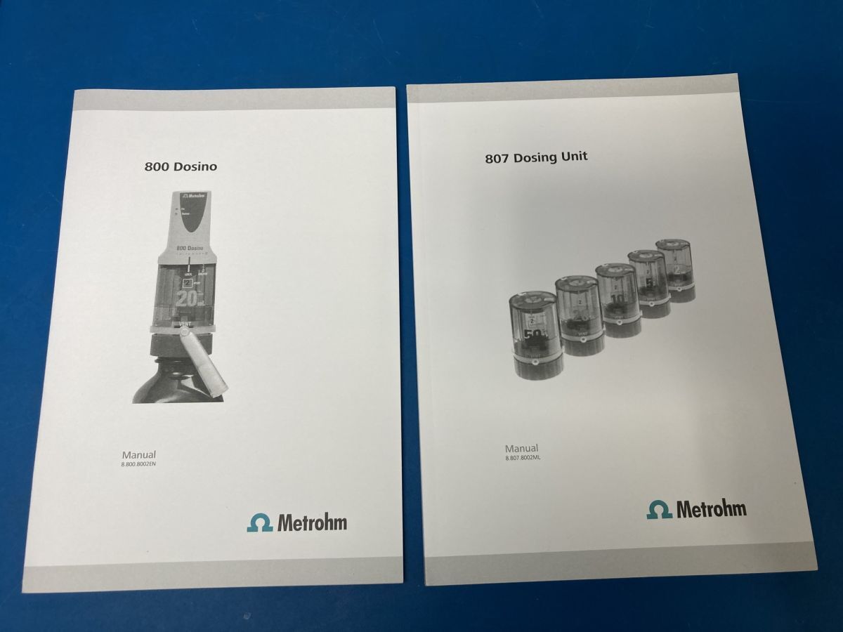 Metrohm 800 Dosino Dosing Drive with 807 Dosing Unit 2mL [l1233627527]