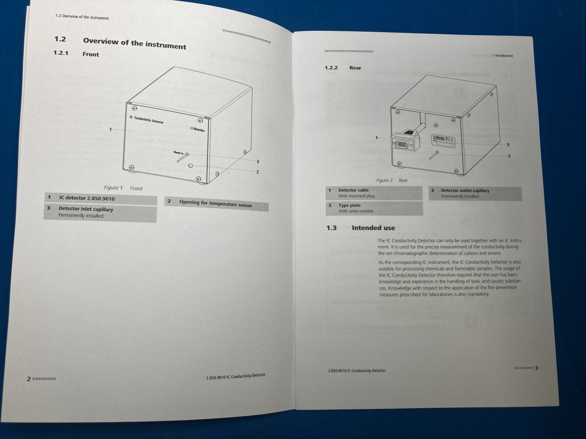 Metrohm 2.850.9010 IC Conductivity Detector [1233616036]