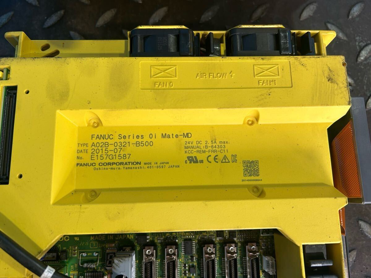 FANUC A06B-6130-H003 Electronic Component with A06B-6130-H002 A02B-0321-B500 NCK1210F-1AV (for parts or not working) [t1233636128]