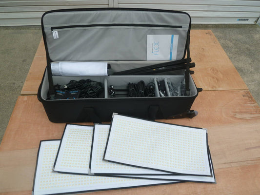 Westcott Flex Daylight Mat LED Light Set 1x2 1x3 with Dimmer (for parts or not working) [g1233642882]