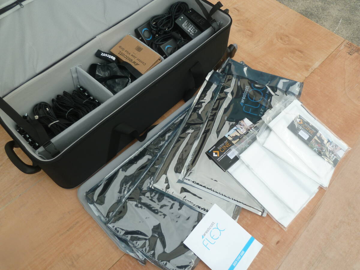 Westcott Flex Cine LED Light Set 1x2 1x3 with Dimmer (for parts or not working) [p1233101080]