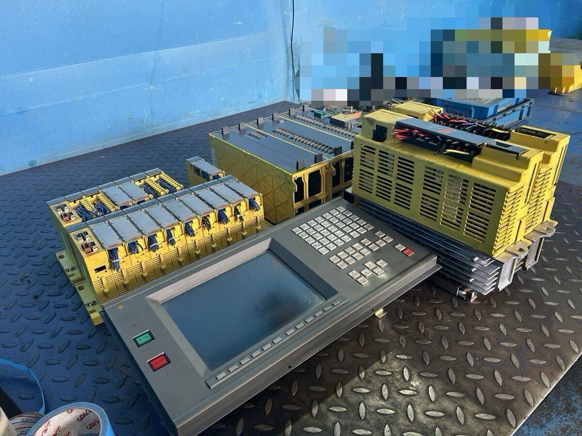 FANUC A06B-6066-H244 Electronic Parts 12 pcs (for parts or not working) [m1233761751]