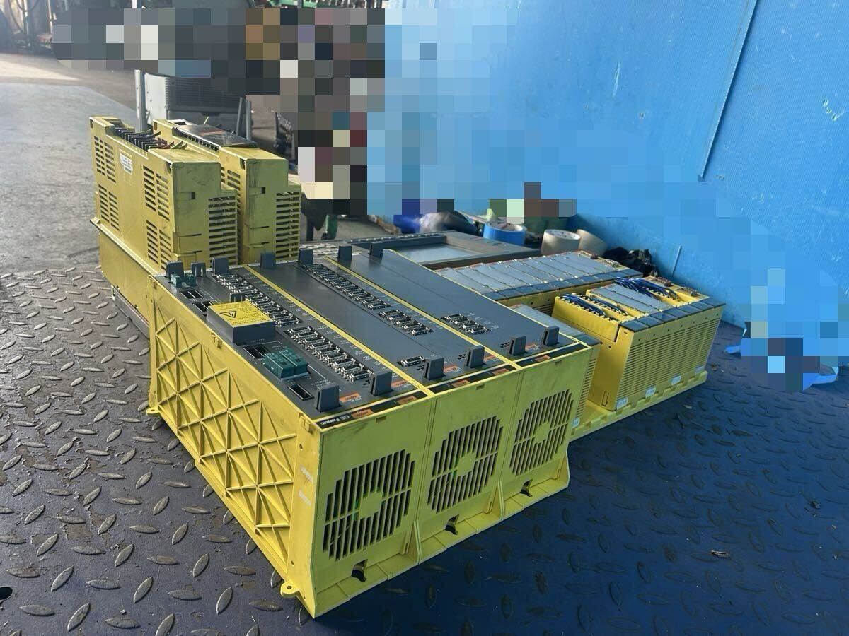 FANUC A06B-6066-H244 Electronic Parts 12 pcs (for parts or not working) [m1233761751]