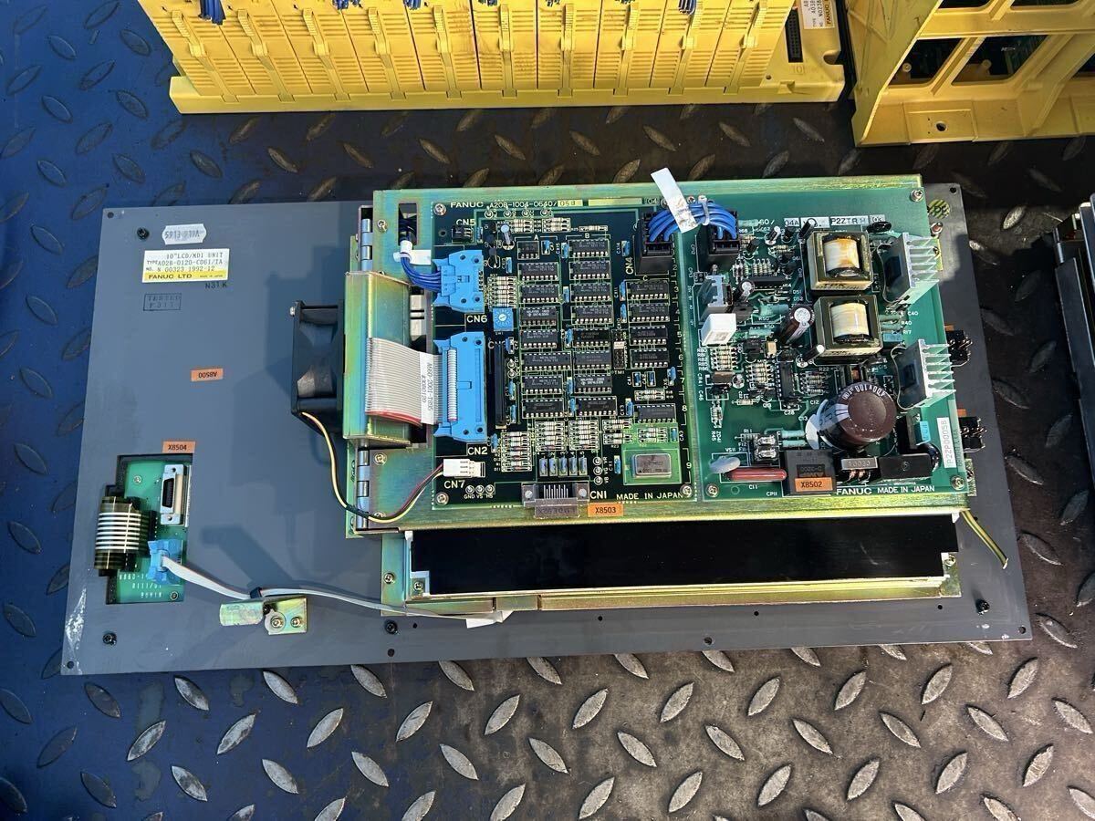 FANUC A06B-6066-H244 Electronic Parts 12 pcs (for parts or not working) [m1233761751]