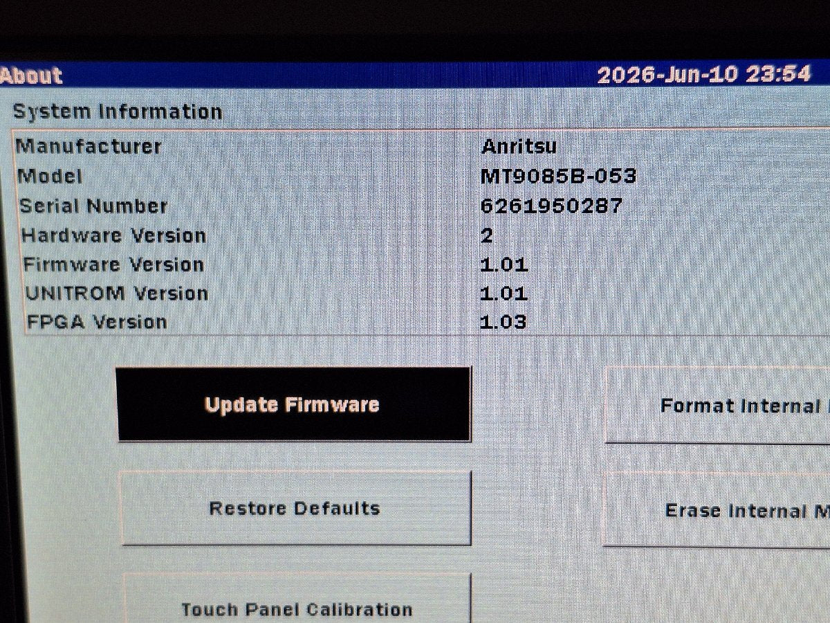 Anritsu MT9085B-053 ACCESS Master OTDR [u1233764810]