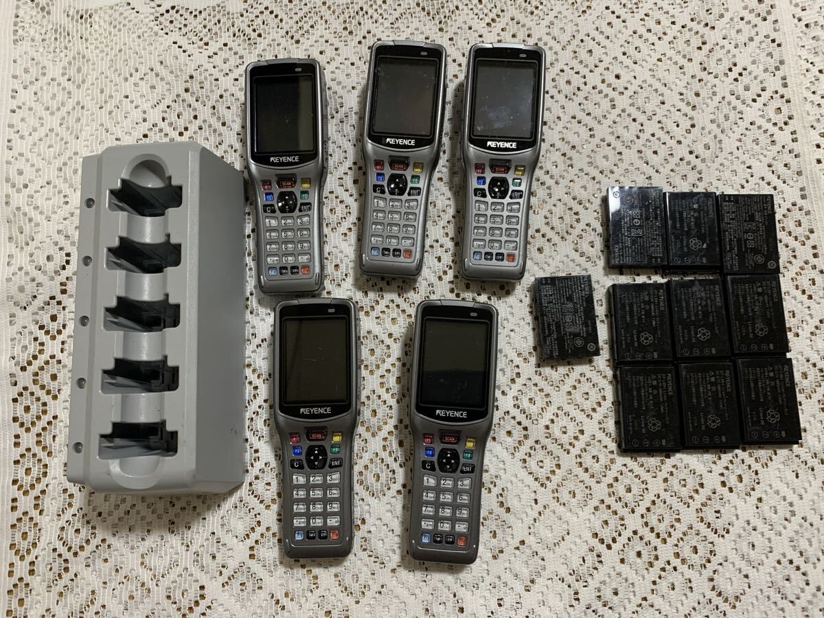 Keyence BT-W75 Handheld Terminal Set of 10 with Batteries [t1233772590]