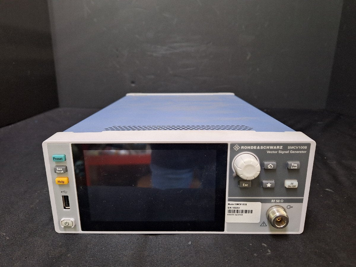 Rohde & Schwarz SMCV100B Vector Signal Generator Opt. B103 [l1233846287]