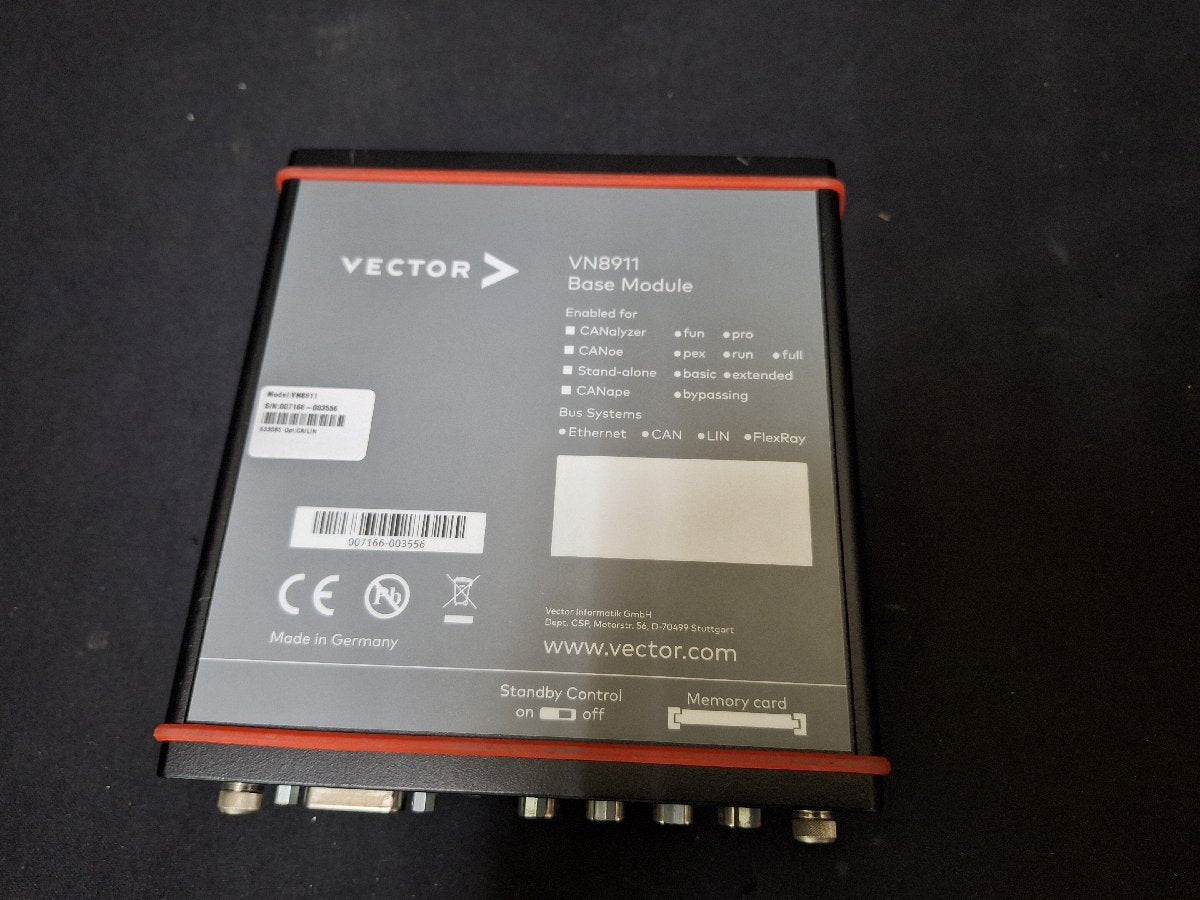 Vector VN8911 Base Module Modular Network Interface FlexRay CAN FD LIN [w1233863979]