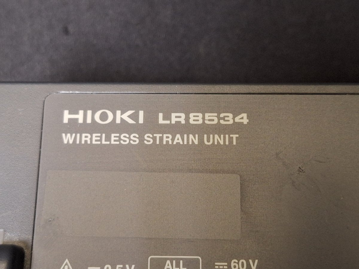Hioki LR8534 Wireless Strain Unit [w1233880599]