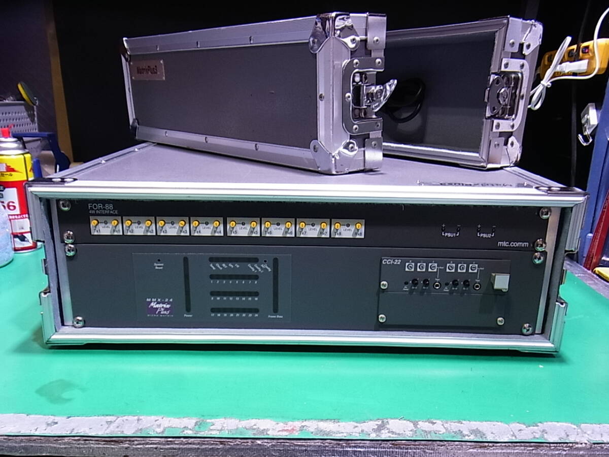 Clear-Com MMX-24 24 Port Matrix Plus Micro Matrix Rack Intercom Component For-88 4W Interface CCI-22 [x1233912928]