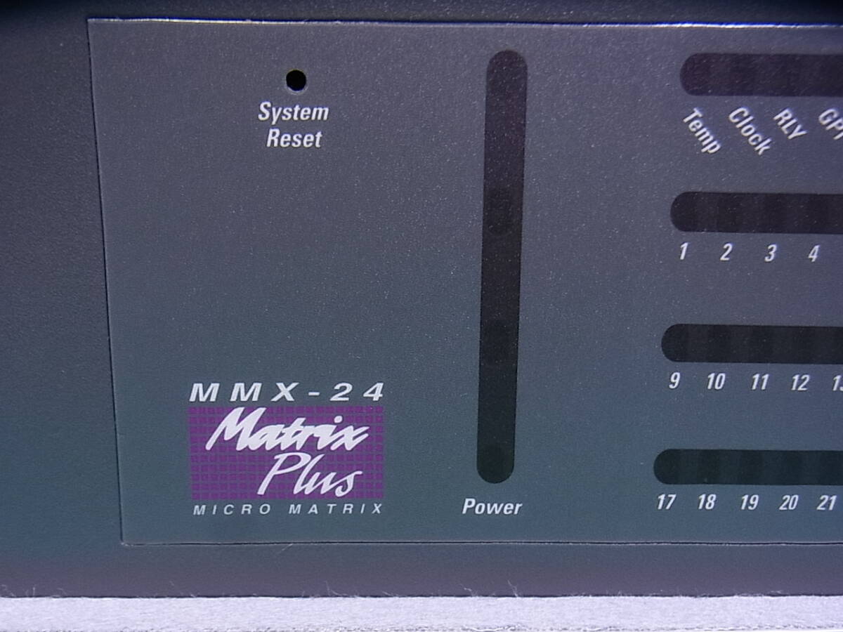 Clear-Com MMX-24 24 Port Matrix Plus Micro Matrix Rack Intercom Component For-88 4W Interface CCI-22 [x1233912928]