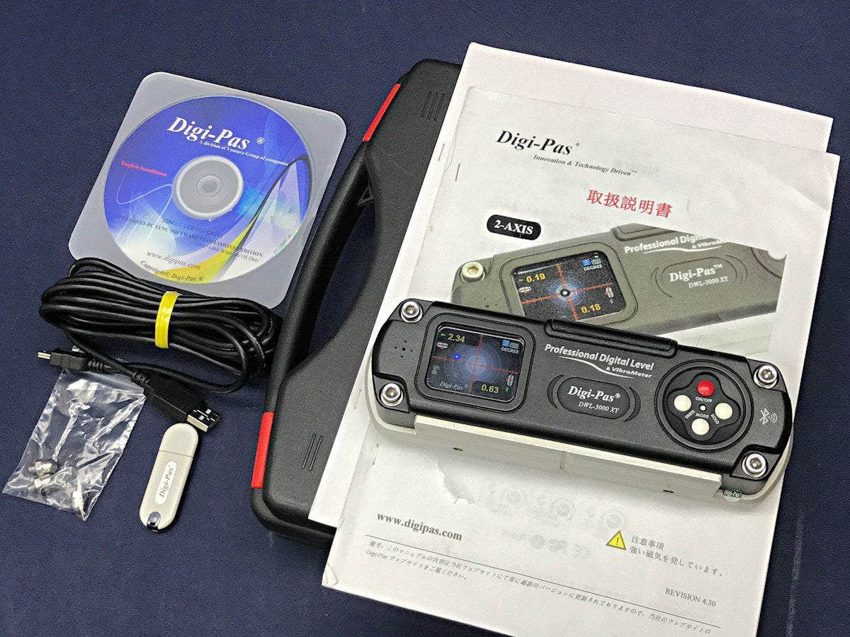 Digi-Pas DWL-3000XY Digital Level Dual-Axis Professional Level with Bluetooth [o1234152154]