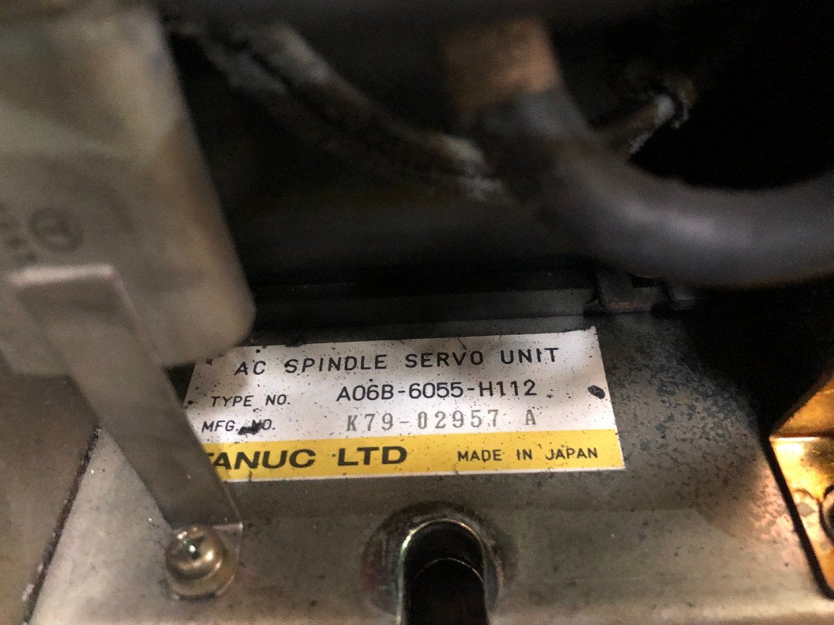 FANUC A06B-6055-H112 AC Spindle Servo Unit [k1234149375]
