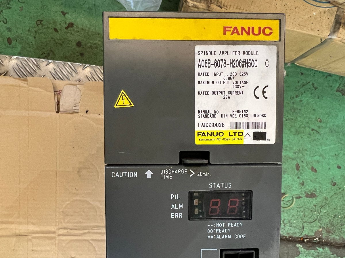 FANUC A06B-6078-H206#H500 Spindle Amplifier Module [o1234453151]