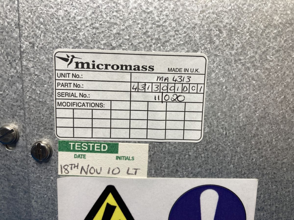 Waters Synapt G2 MA4313 Power Control Unit 4313001DC1 [b1234452875]