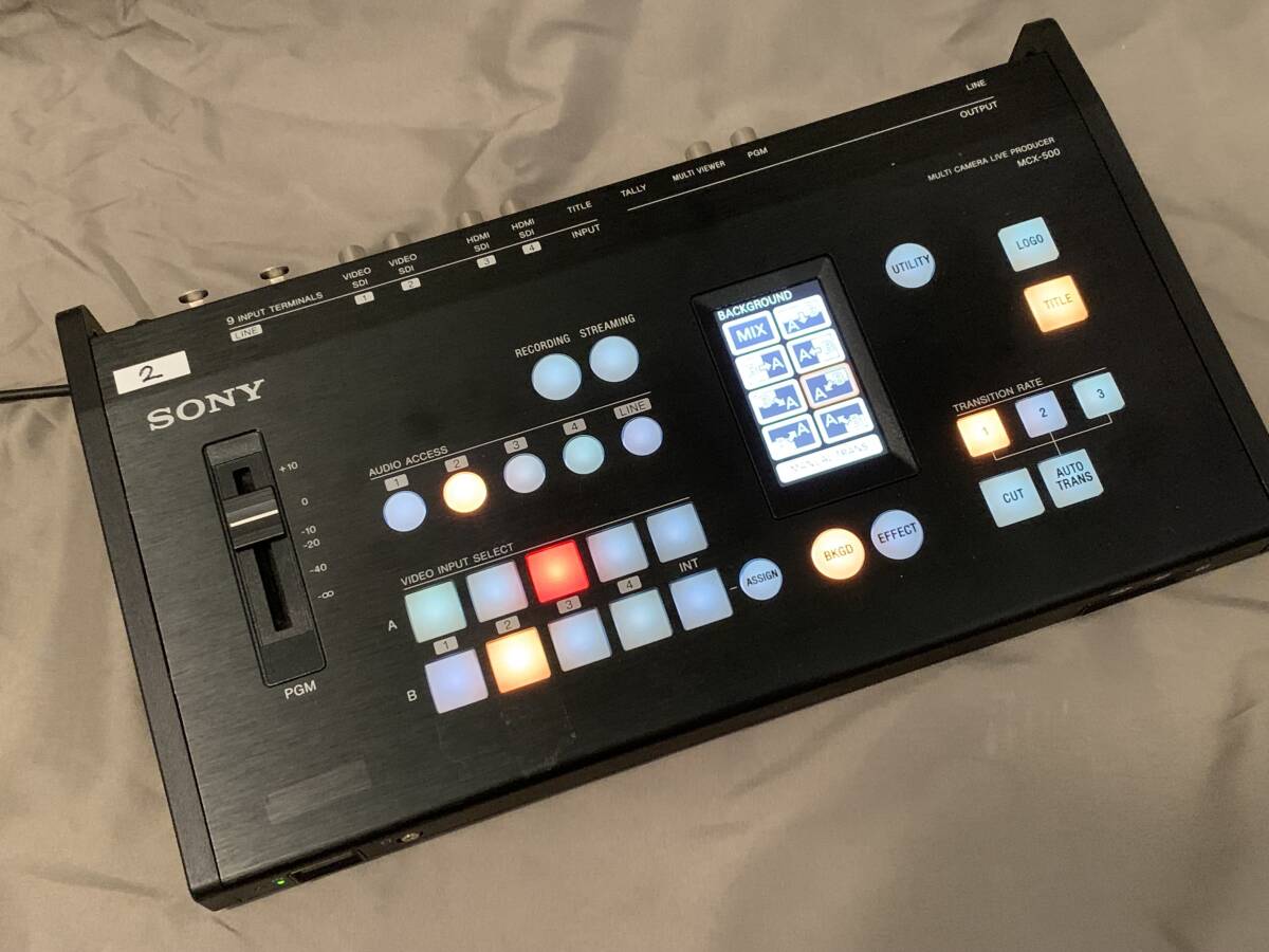 Sony MCX-500 Compact Live Switcher with Monitor [d1234645131]