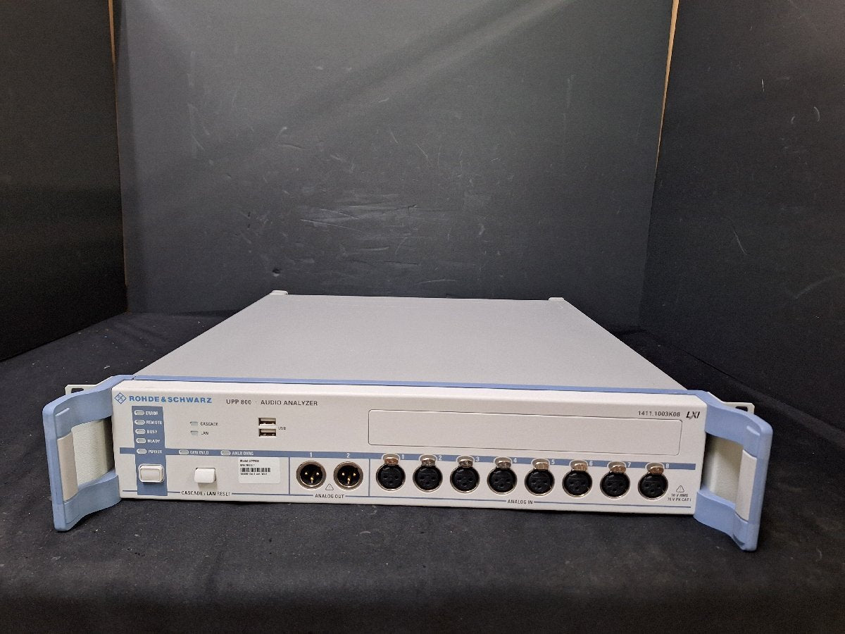 Rohde & Schwarz UPP800 Audio Analyzer 8-Port [q1234693827]
