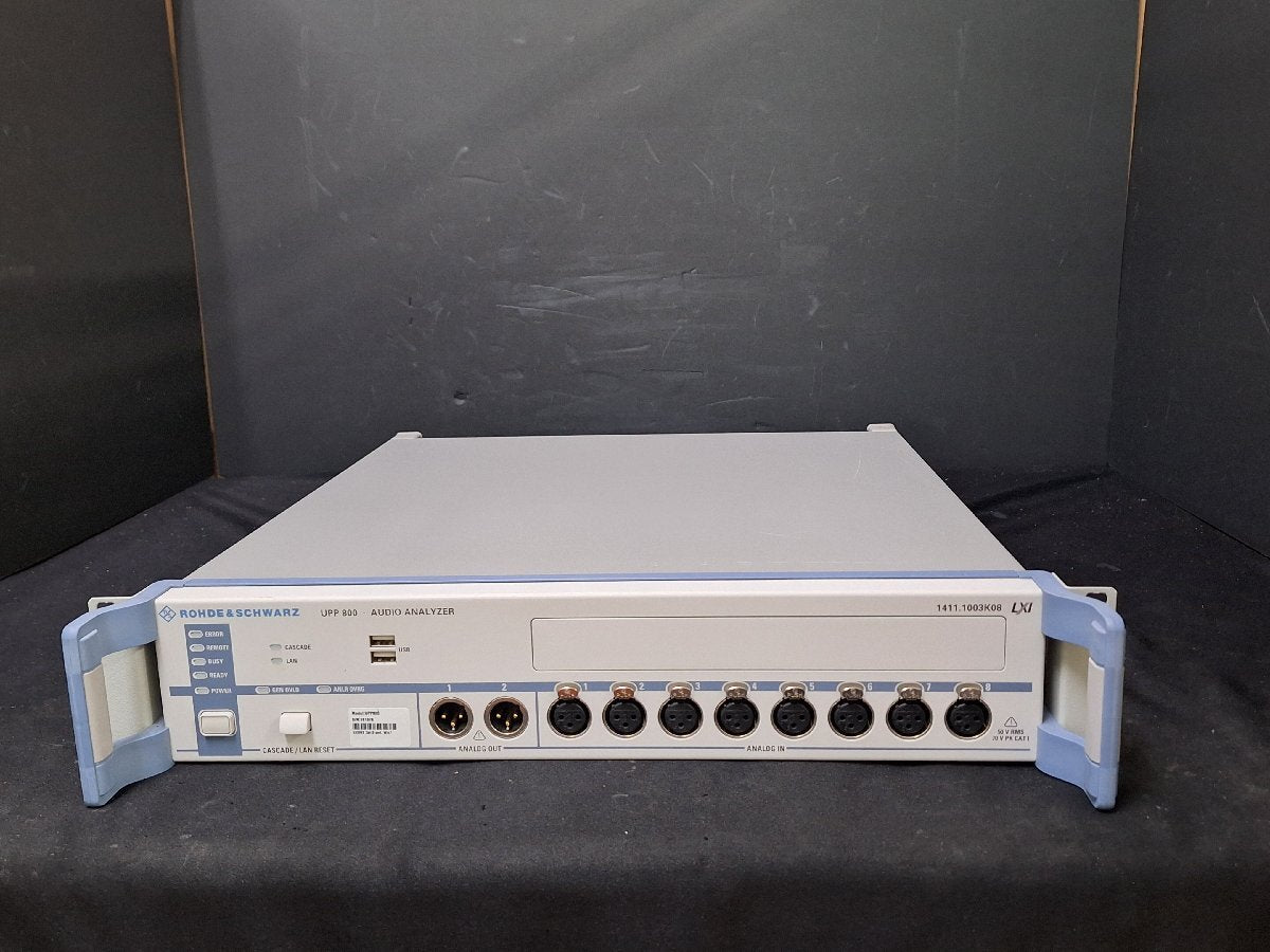 Rohde & Schwarz UPP800 Audio Analyzer 8-Port [g1234693232]