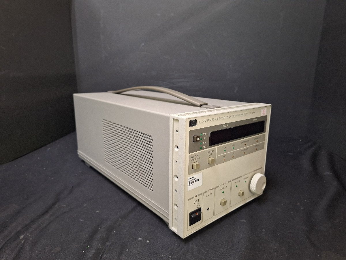 Agilent 6033A System Power Supply 0-17V/0-30A 150W (for parts or not working) [m1234735902]