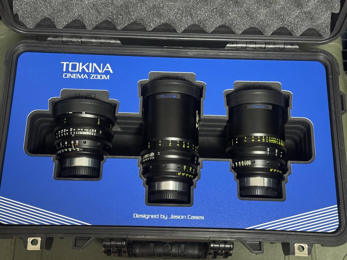 Tokina Cinema ATX 11-20mm 25-75mm 50-135mm Zoom Lens Kit [l1234852165]