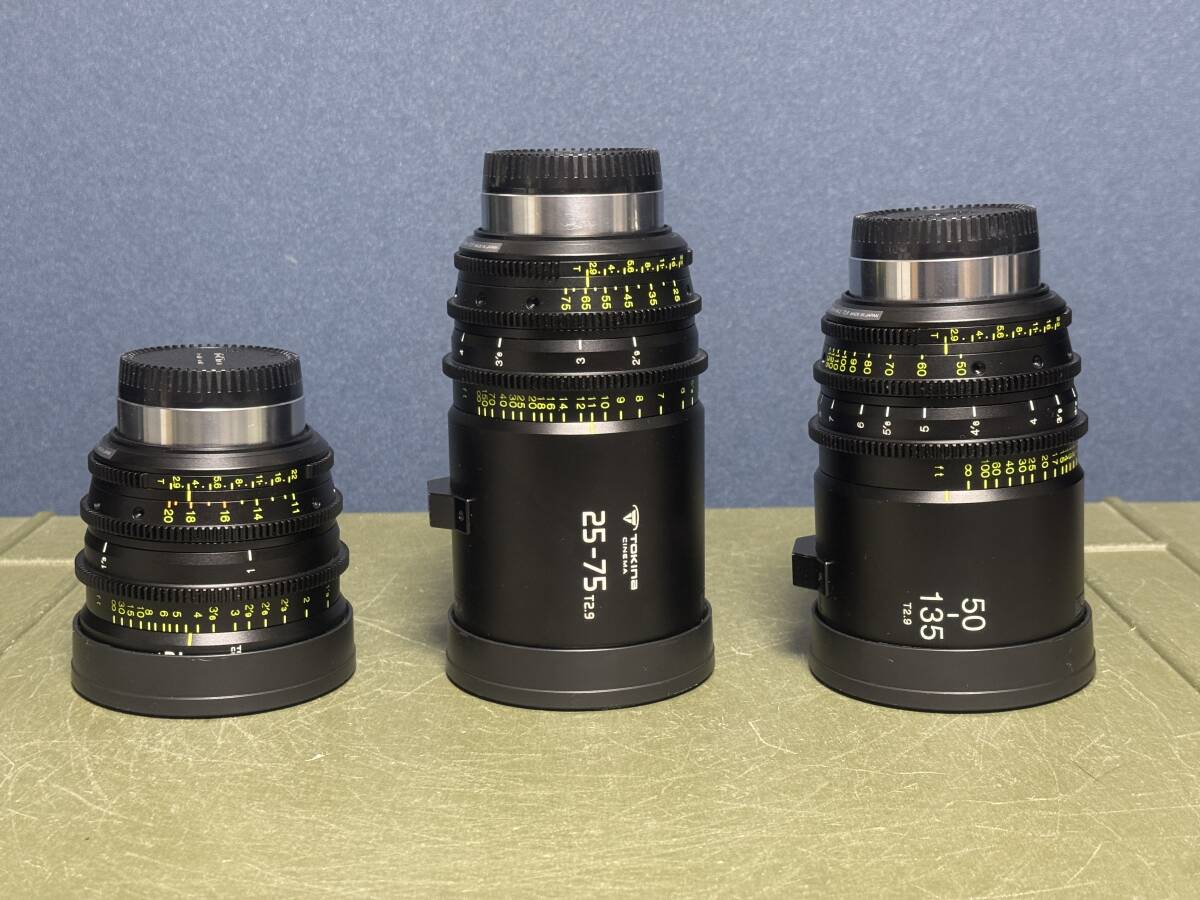 Tokina Cinema ATX 11-20mm 25-75mm 50-135mm Zoom Lens Kit [l1234852165]